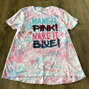 Disney Parks Make it Pink Make It Blue Sleeping Beauty Tie Dye Tee